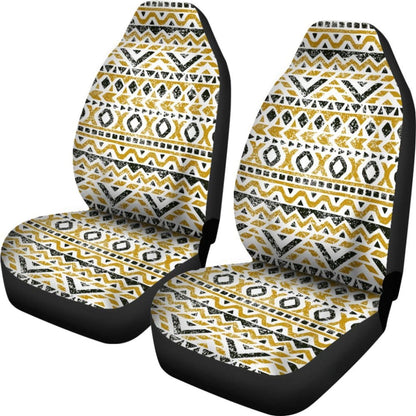 Aztec Gold And Black Car Seat Covers