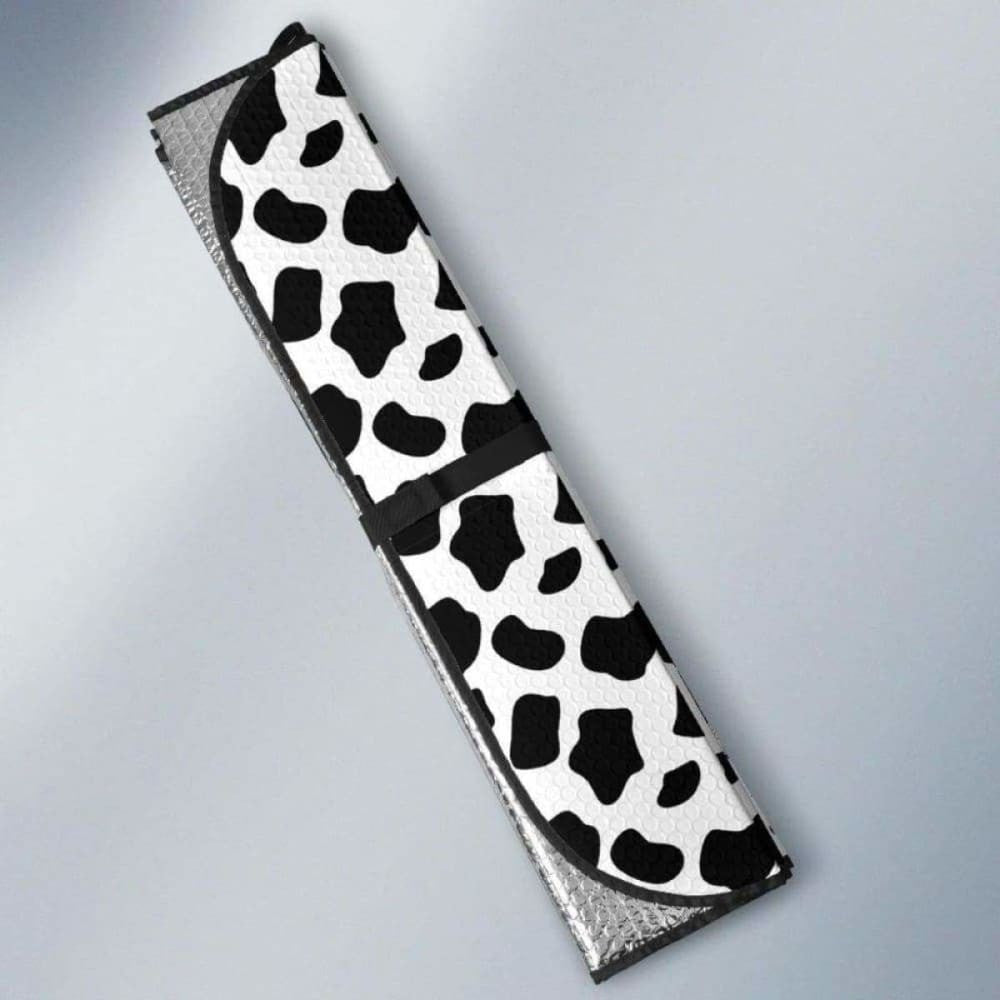 Cow Print Auto Sun Shades