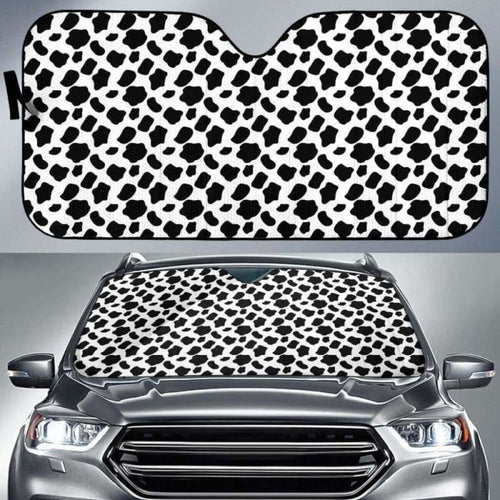 Cow Print Auto Sun Shades