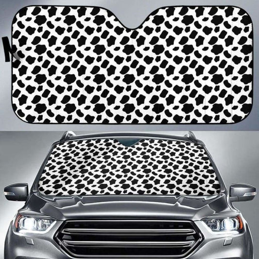 Cow Print Auto Sun Shades