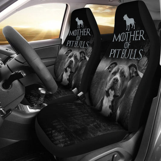 Mother Of Pit Bulls Car Seat Covers