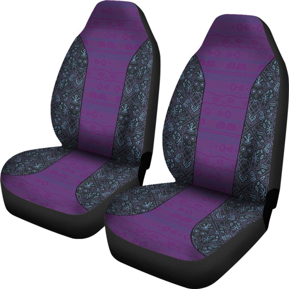 Aztec Purple Blue Car Seat Covers