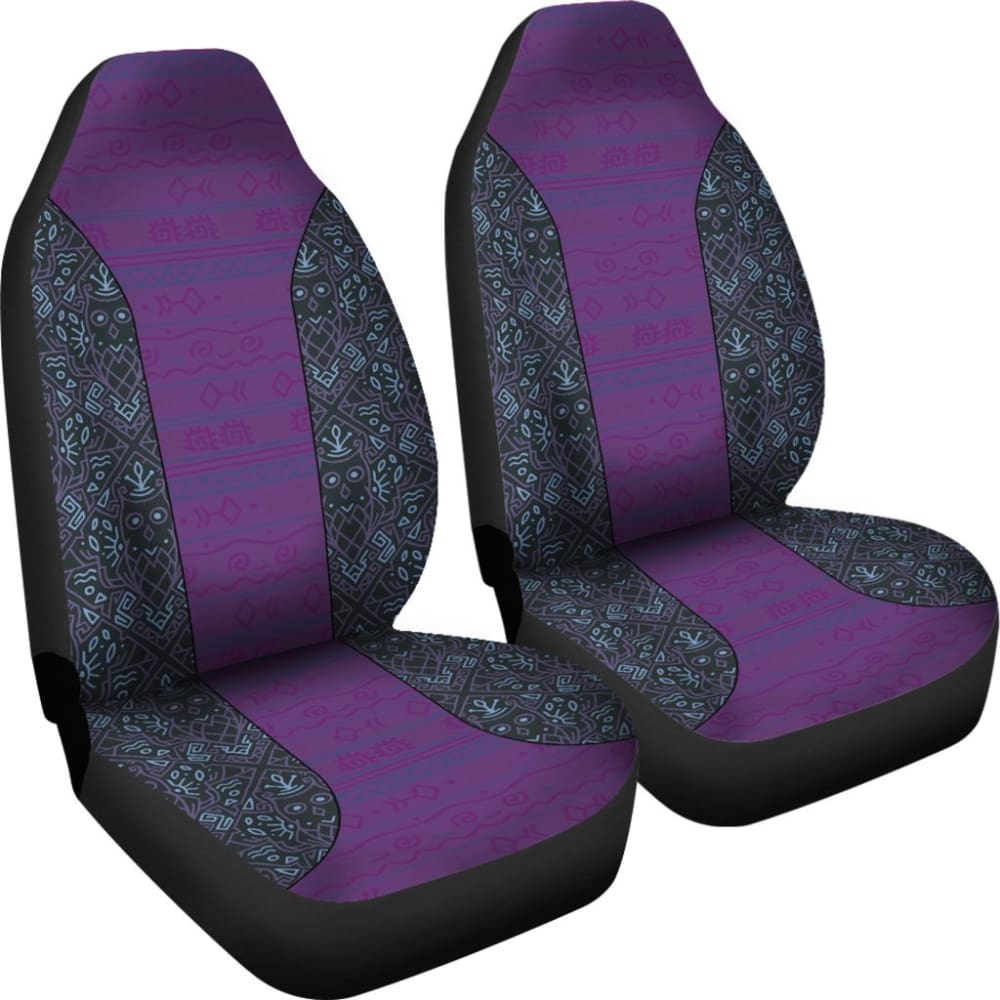 Aztec Purple Blue Car Seat Covers
