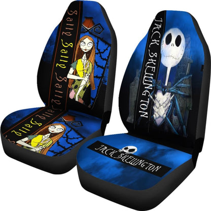 Pcs Jack Skellington & Sally Car Seat Cover
