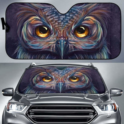 Owl Art Sun Shade amazing best gift ideas