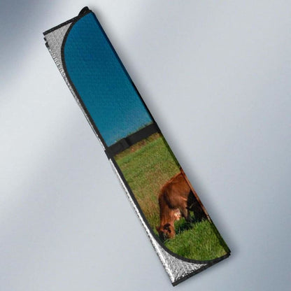 Auto Sun Shades - Cow