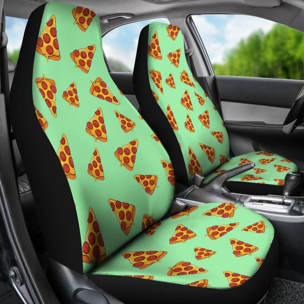 Fast Food Pizza Slice Car Seat Covers