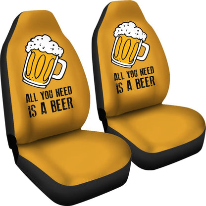 All You Need Is Beer Cheering Beer Car Seat Covers
