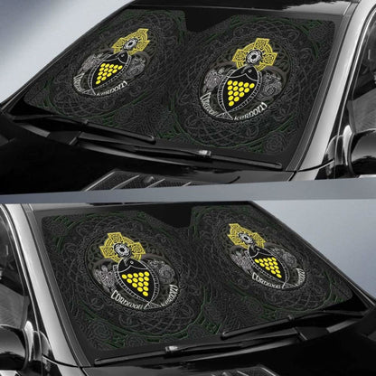 Cornwall Fish With Celtic Cross Auto Sun Shades