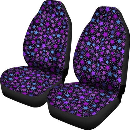 Purple Stars Car Seat Covers