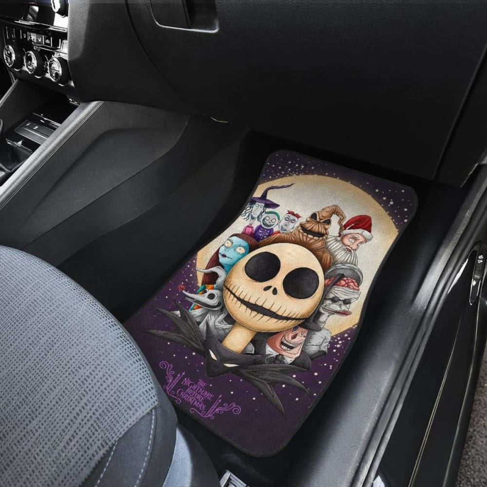 Nightmare Before Christmas Fan Art Car Floor Mats