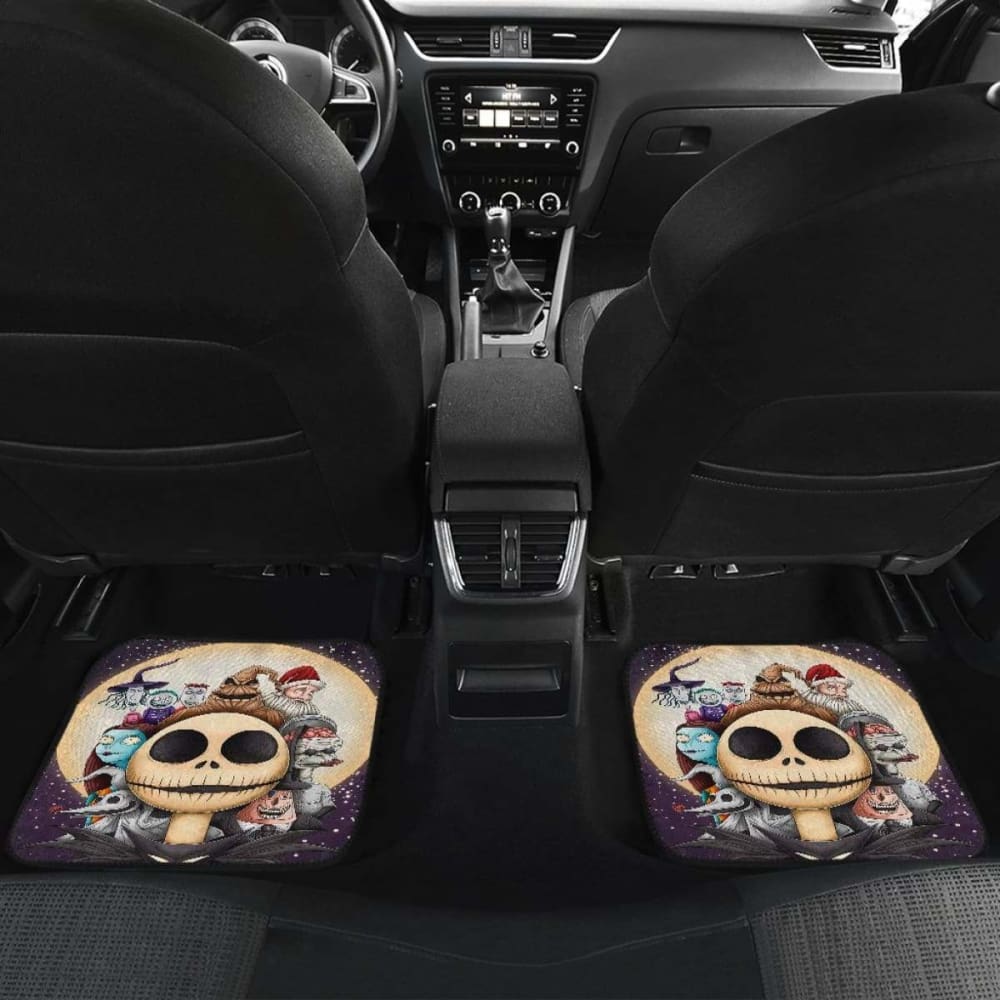 Nightmare Before Christmas Fan Art Car Floor Mats