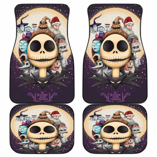 Nightmare Before Christmas Fan Art Car Floor Mats