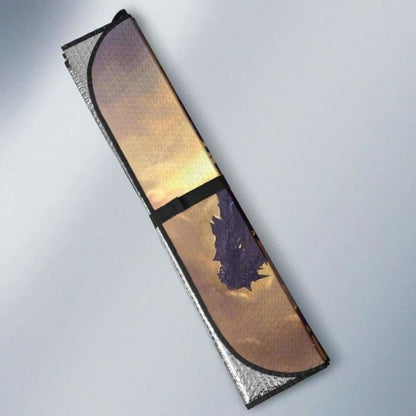 Cloud Sky Dragon Rider Car Auto Sun Shades