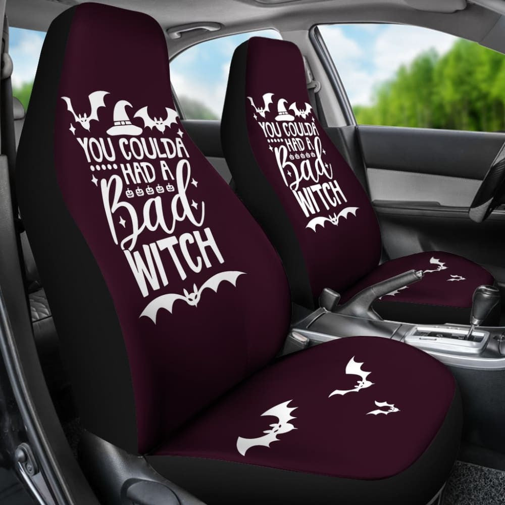 You Coulda Had A Bad Witch Car Seat Covers