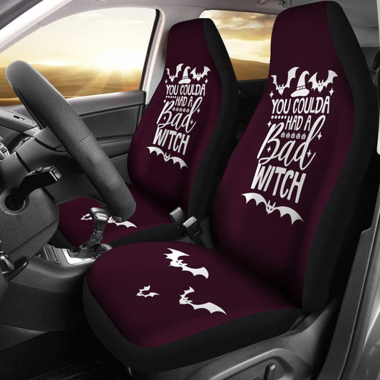 You Coulda Had A Bad Witch Car Seat Covers