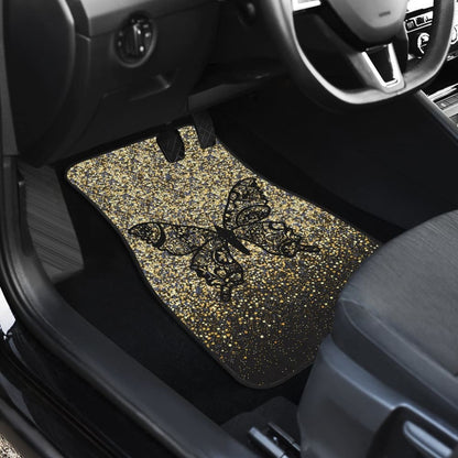 Beautiful Butterfly Print Art Design Car Floor Mats