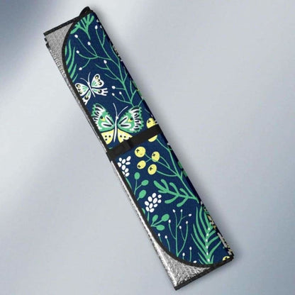 Butterfly Leaves Pattern Car Auto Sun Shades