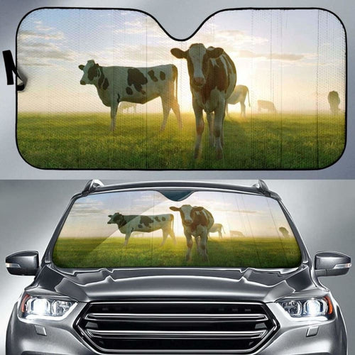 Auto Sun Shades - Cow