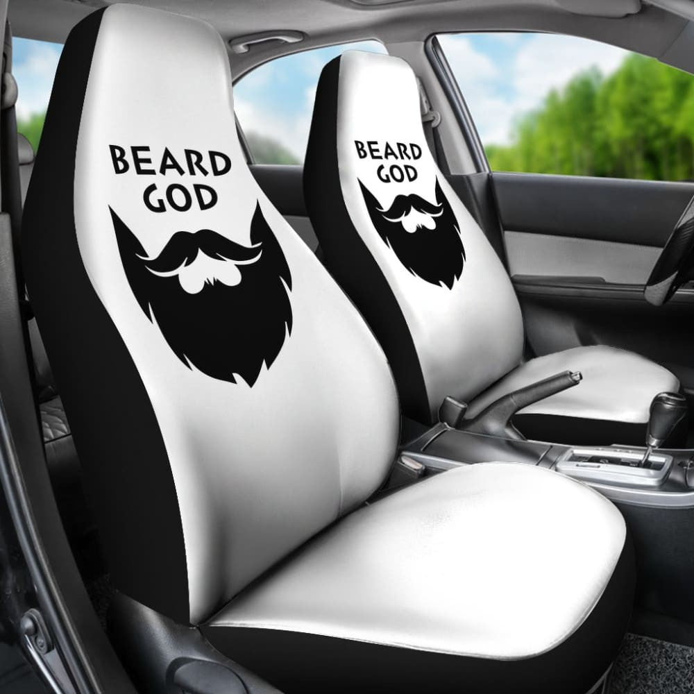 Amazing Gift Idea God Beard Car Seat Covers