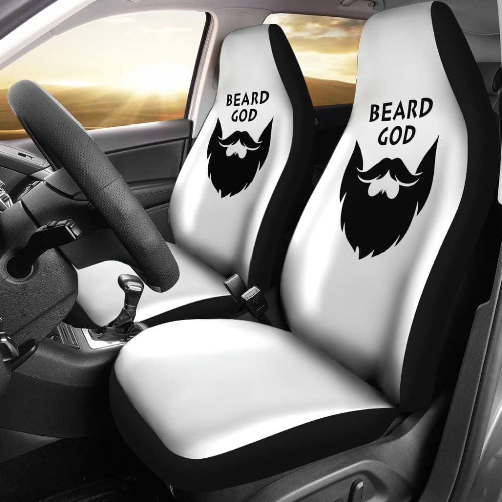 Amazing Gift Idea God Beard Car Seat Covers