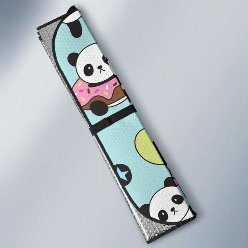 Cute Baby Panda Pattern Car Auto Sun Shades