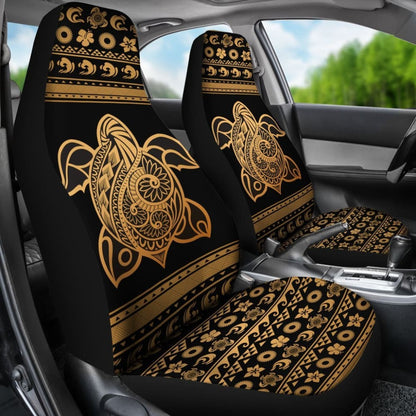 Tribal Sea Turtle Car Seat Cover