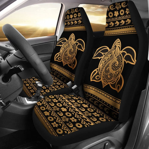 Tribal Sea Turtle Car Seat Cover