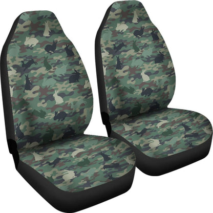 Rabbit Camouflage Car Seat Covers