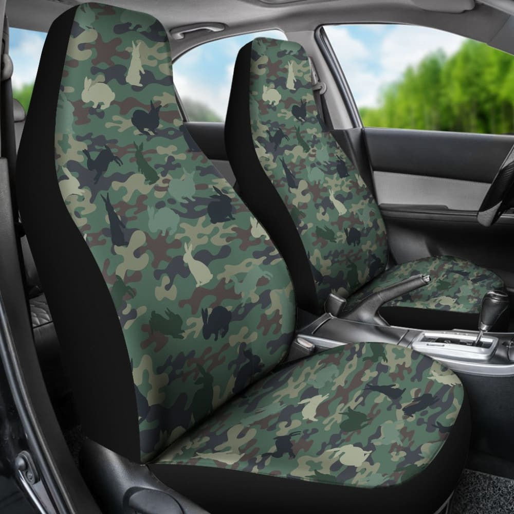 Rabbit Camouflage Car Seat Covers