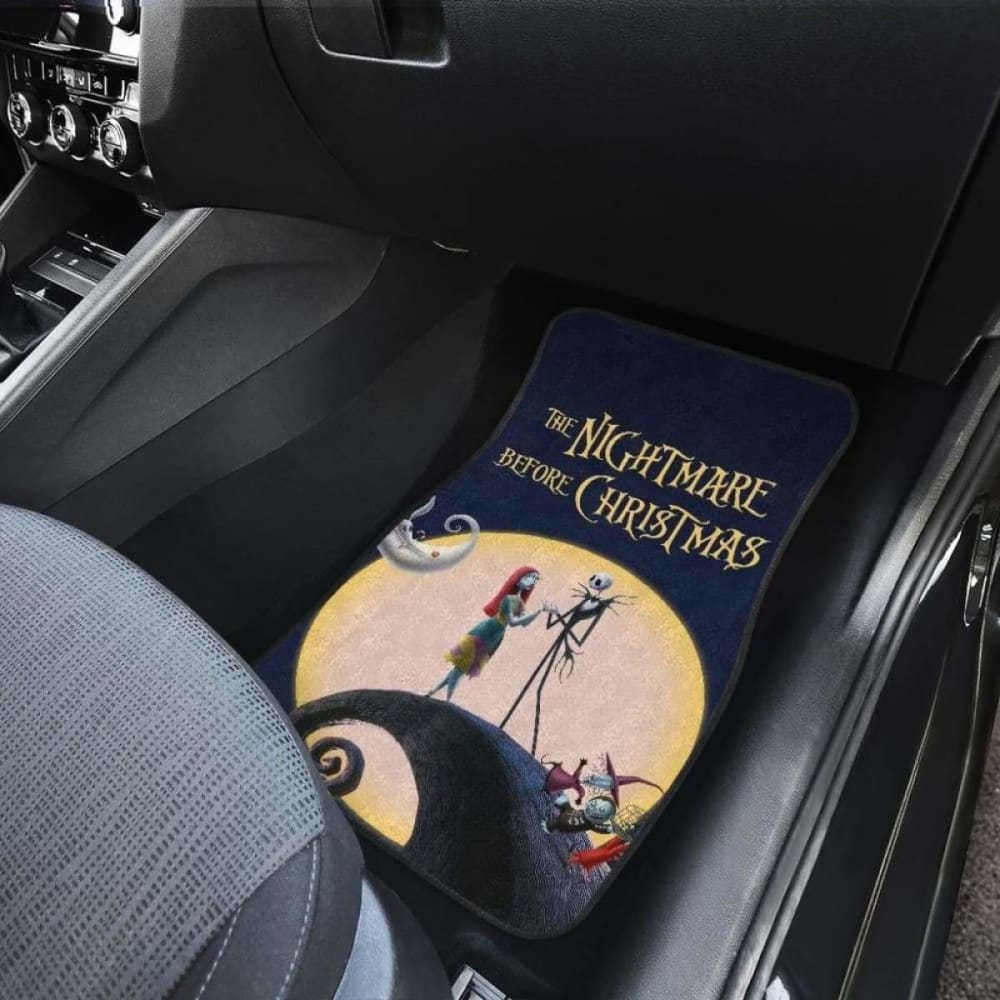 Nightmare Before Christmas Front And Back Car Mats