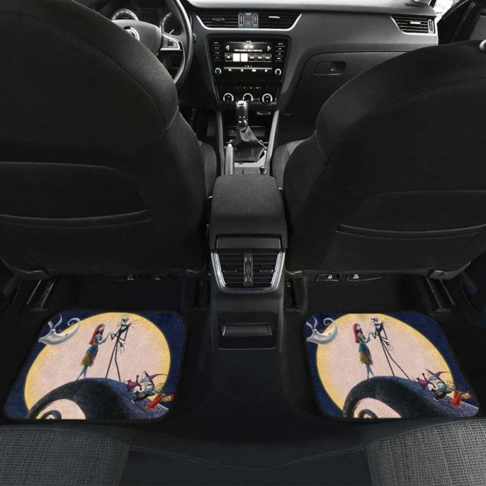 Nightmare Before Christmas Front And Back Car Mats