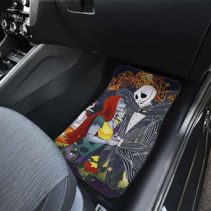 Nightmare Before Christmas Jack And Sally Car Floor Mats Amazing