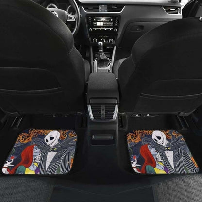 Nightmare Before Christmas Jack And Sally Car Floor Mats Amazing