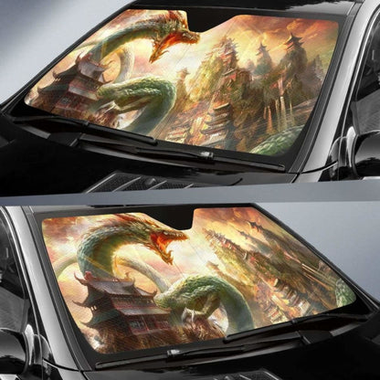 Dragon Art Sun Shade amazing best gift ideas