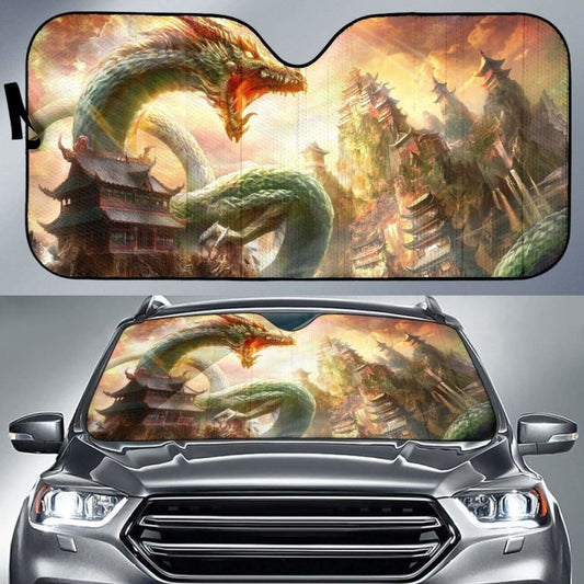 Dragon Art Sun Shade amazing best gift ideas