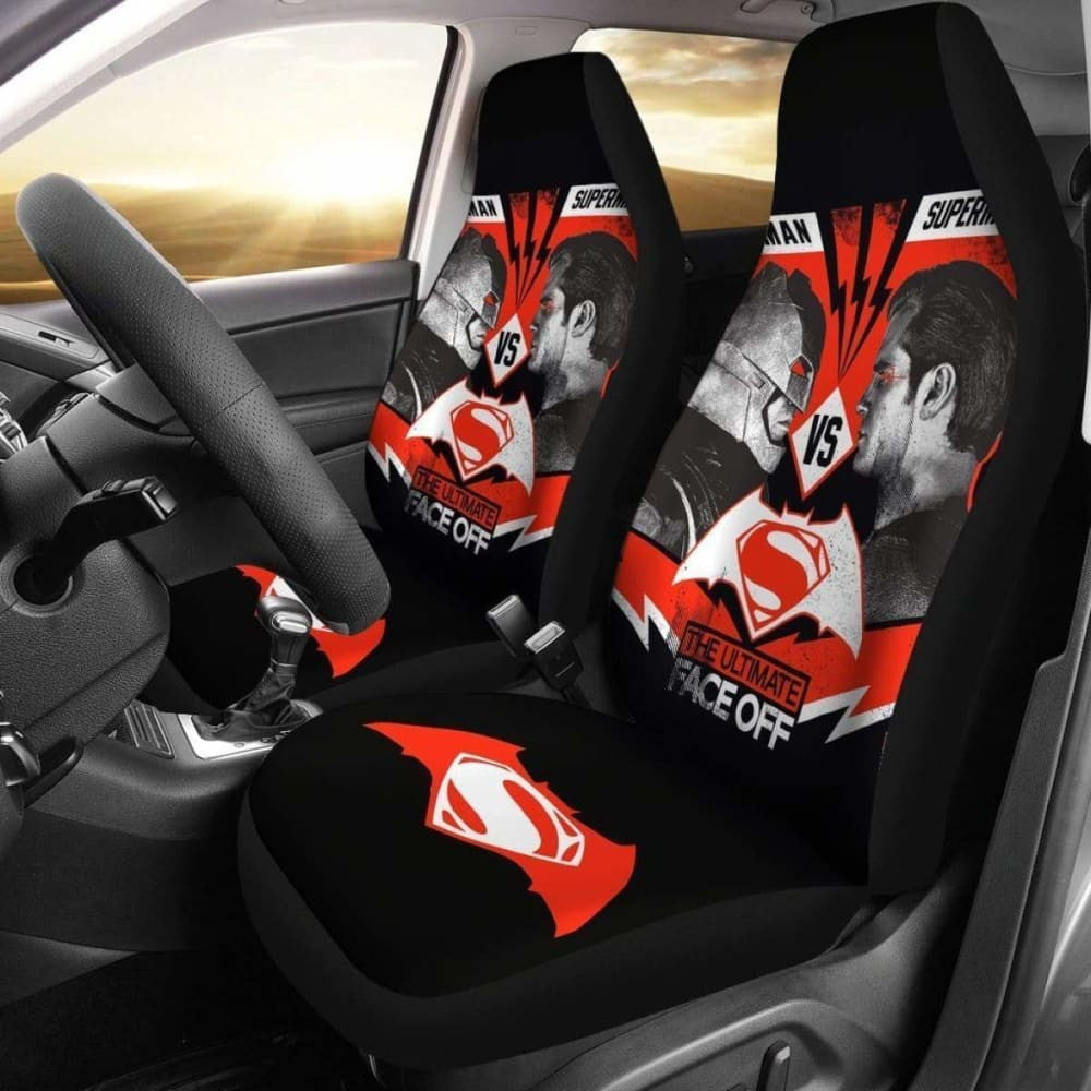 The Ultimate Face Off Batman V Superman Car Seat Covers Amazing