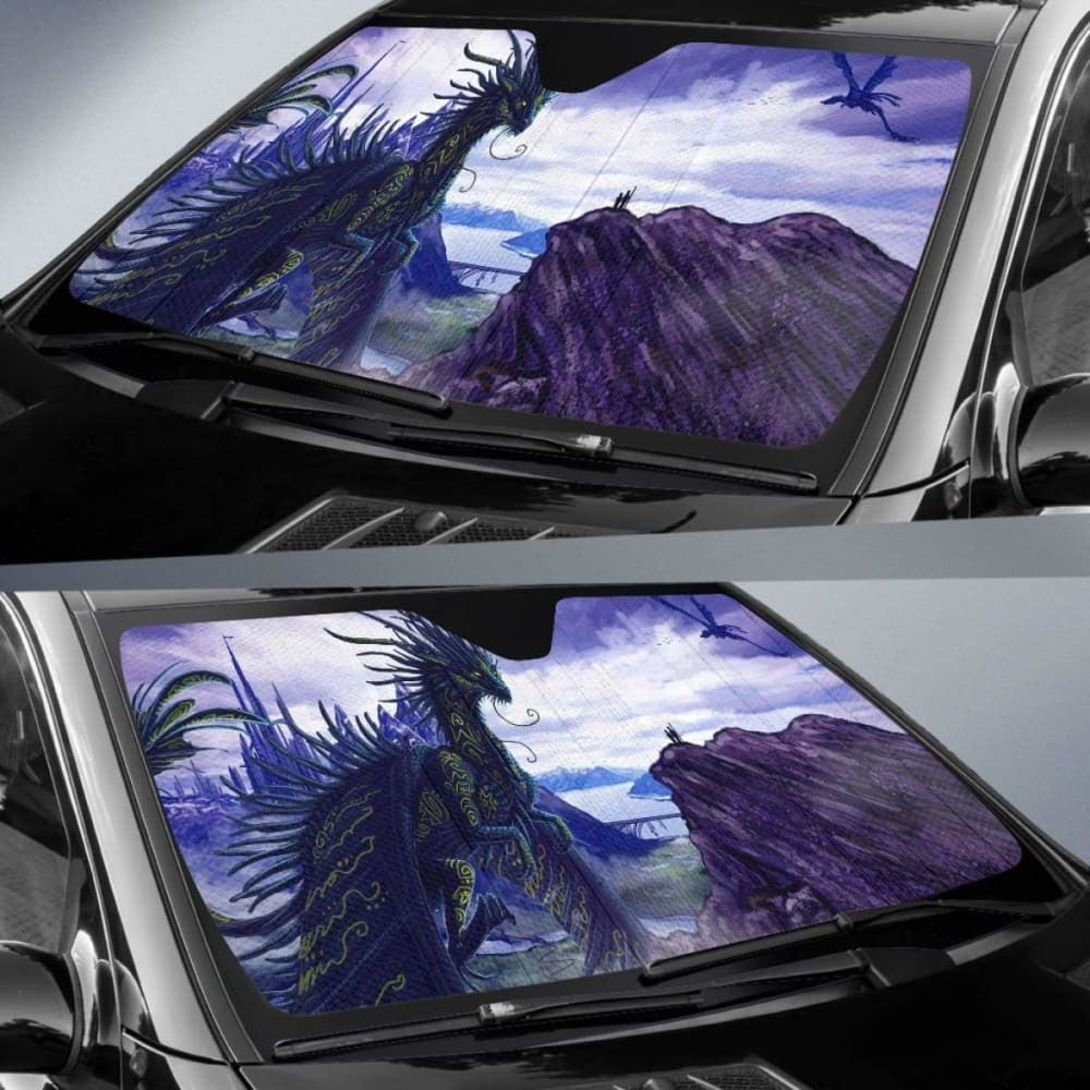 Mystical Dragon Art Sun Shade amazing best gift ideas