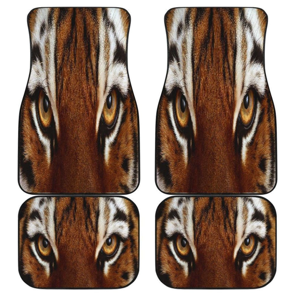 Tiger Eyes Animal Car Floor Mats
