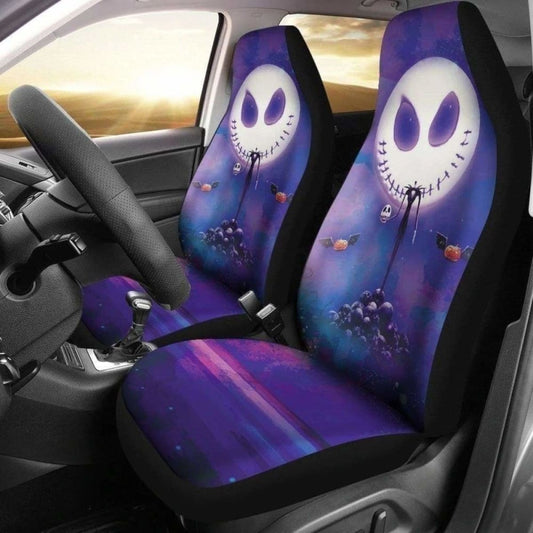 Nightmare Before Christmas Car Seat Covers Jack Face