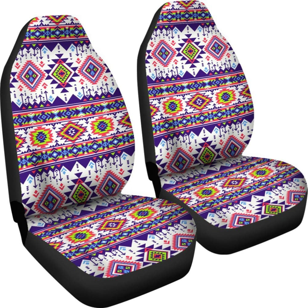 Colorful Aztec Car Seat Covers