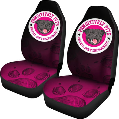 Pawsitively Pits Car Seat Covers
