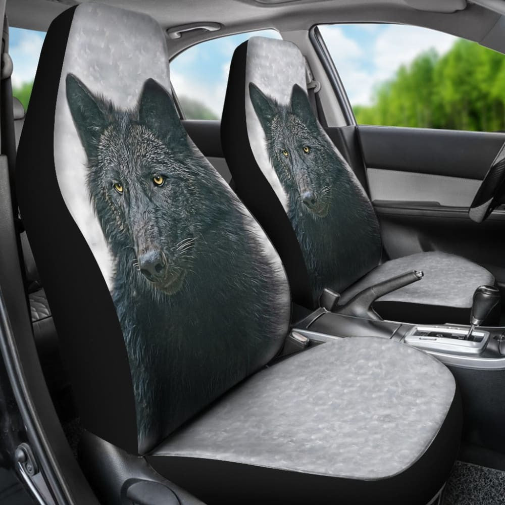 Spiritual Wolf Car Seat Covers