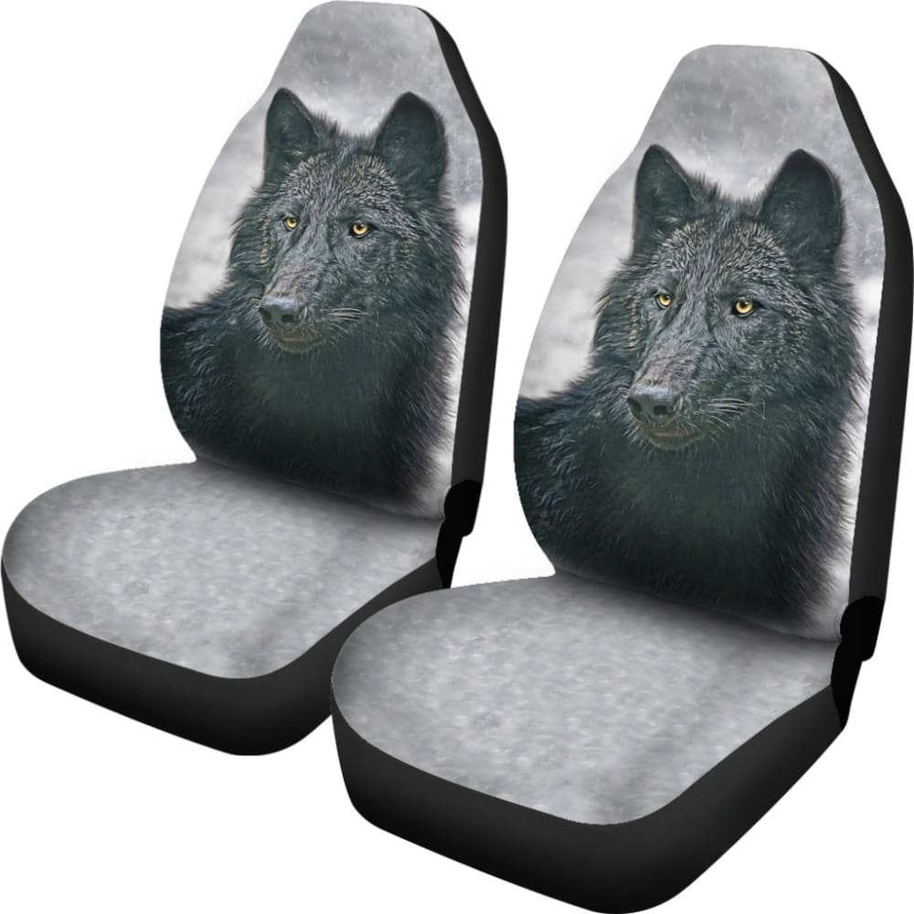 Spiritual Wolf Car Seat Covers