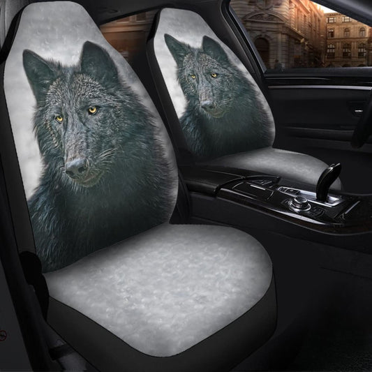 Spiritual Wolf Car Seat Covers