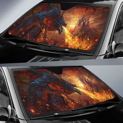 Evil Dragon Attack Sun Shade amazing best gift ideas