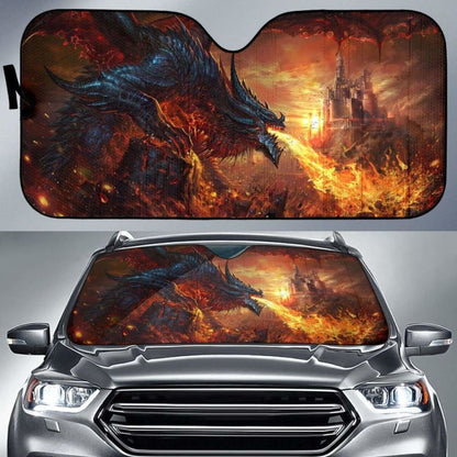 Evil Dragon Attack Sun Shade amazing best gift ideas