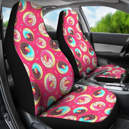 Colorful Donuts Car Seat Covers