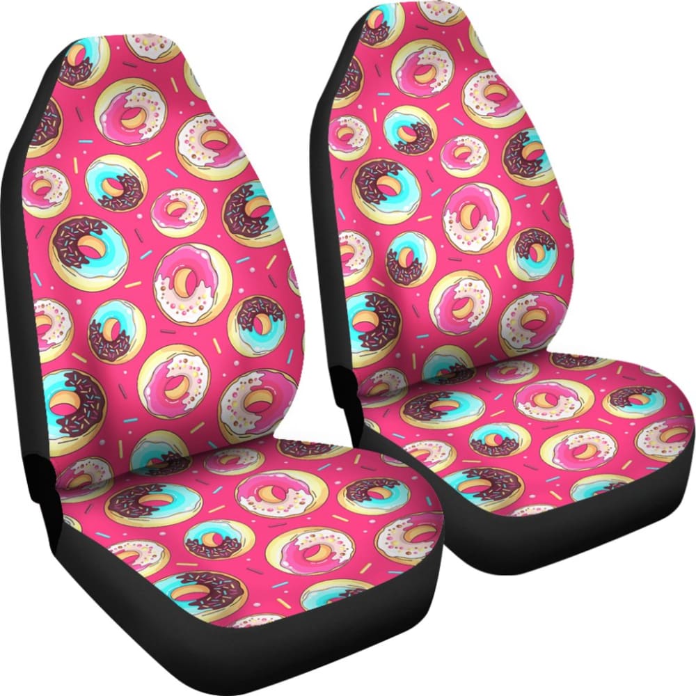 Colorful Donuts Car Seat Covers