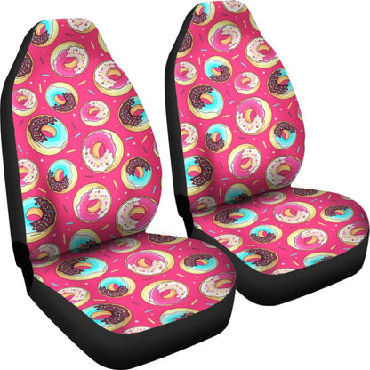 Colorful Donuts Car Seat Covers